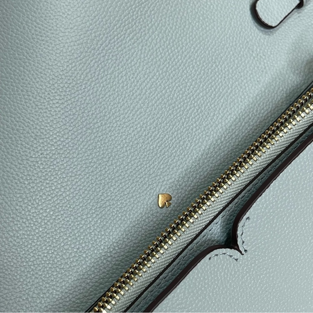 (new+tag) Kate Spade retail Toujours chain clutch cloud mist (dustbag in… - Picture 15 of 16
